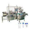 High quality automatic 10ml vacutainer vial blood test tube filling and capping machine